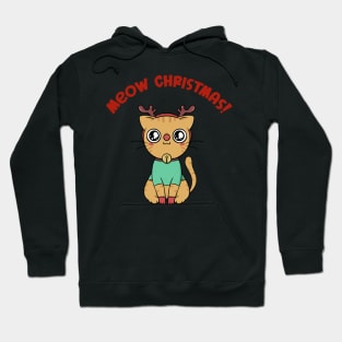 Meow Christmas Hoodie